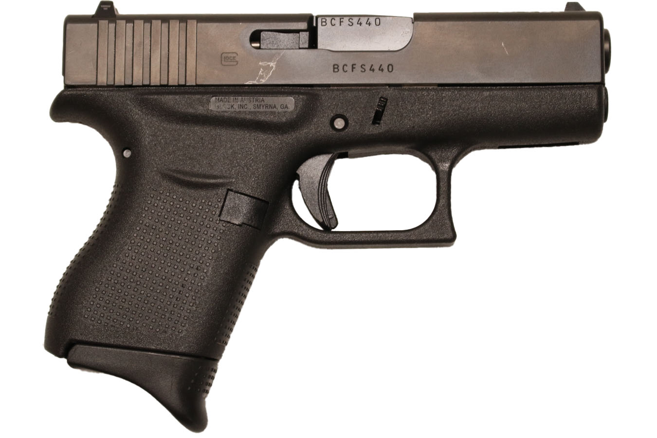 GLOCK 43 9mm Used Police Trade-in Pistol